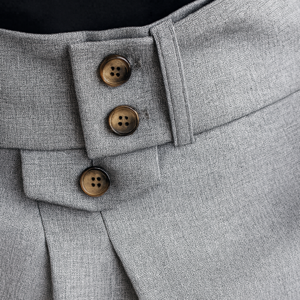 Tailored High-Waist Trousers