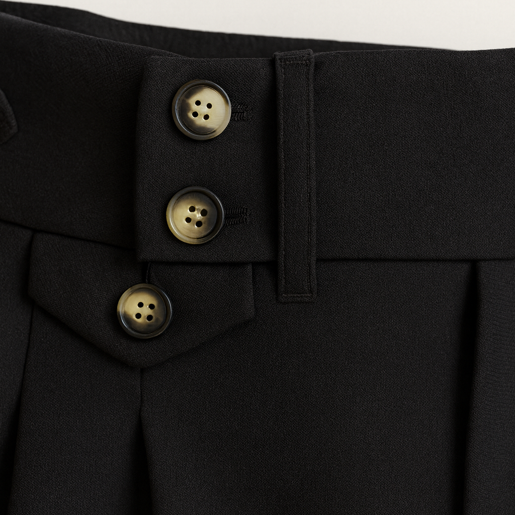Tailored High-Waist Trousers