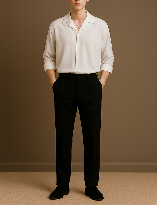 Camp-Collar Shirt