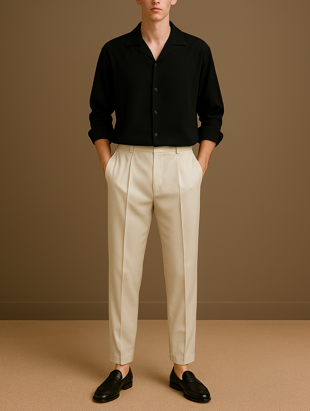 Camp-Collar Shirt