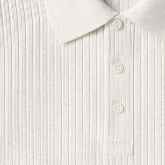 Siena Ribbed Knit Polo