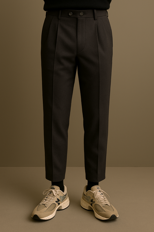 Pleated Tailored Trousers