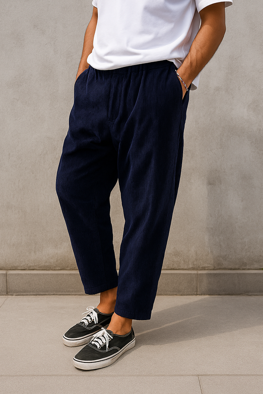 Relaxed Fit Corduroy Pants