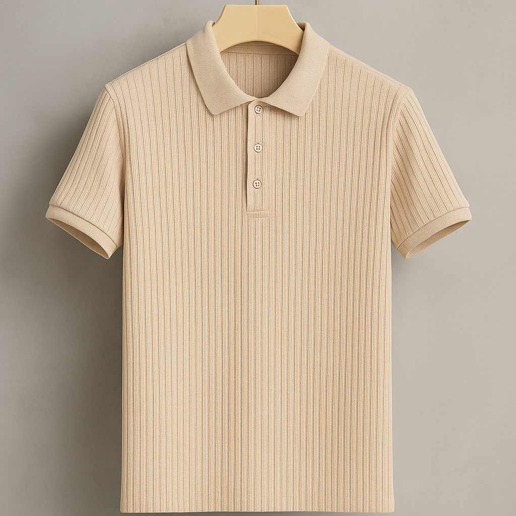 Siena Ribbed Knit Polo