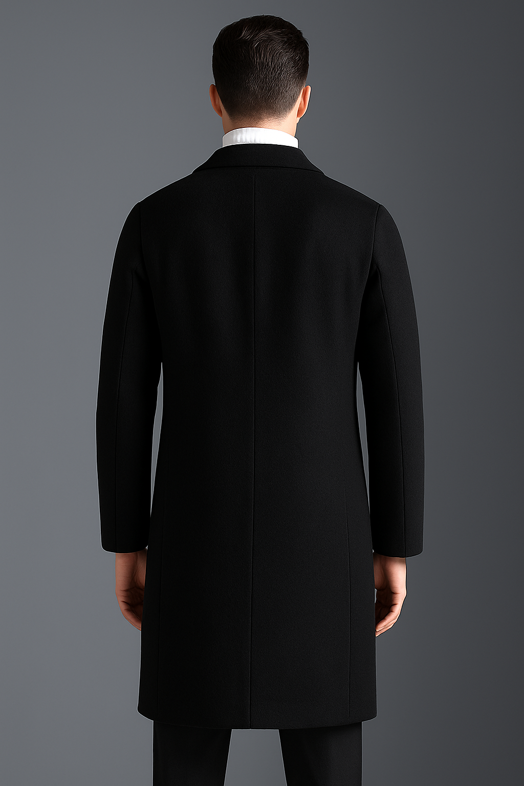 Elegant Wool Overcoat