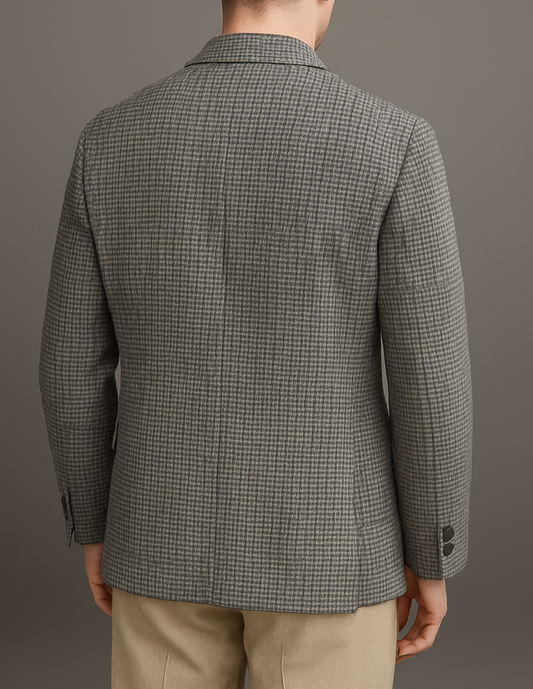 Vintage Houndstooth Blazer