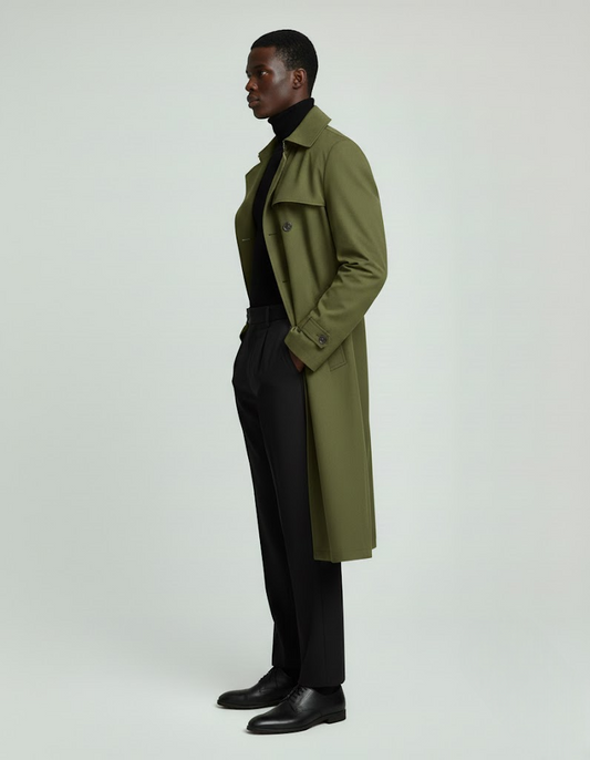 Classic Belted Trench Coat