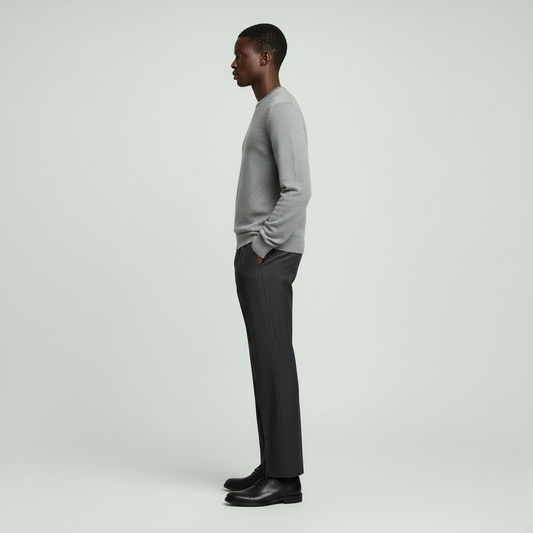 Classic Crewneck Knit Sweater