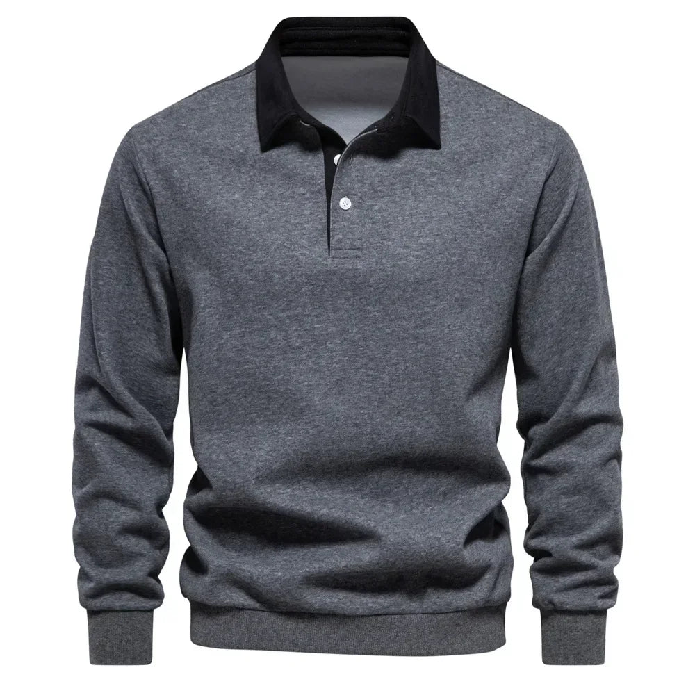 Classic Long-Sleeve Polo