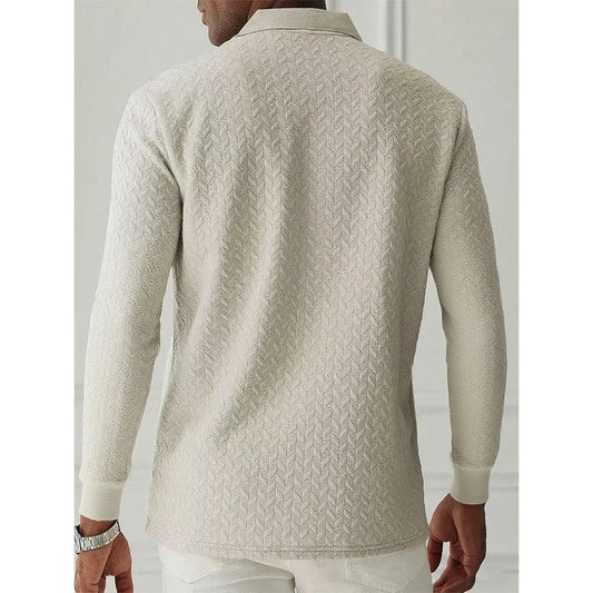 Long-Sleeve Polo