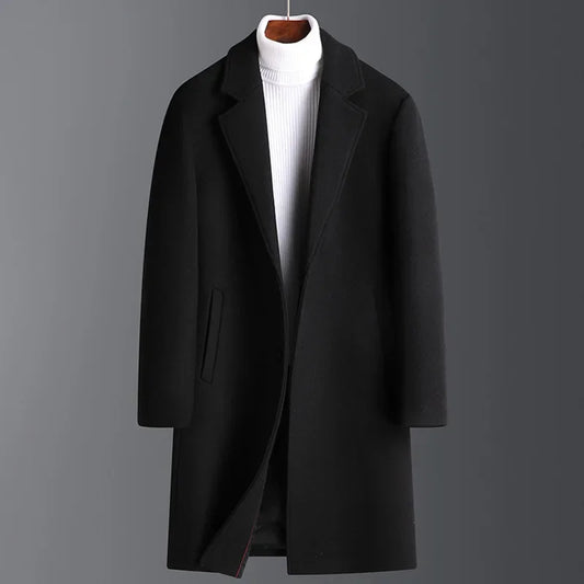 Elegant Wool Overcoat