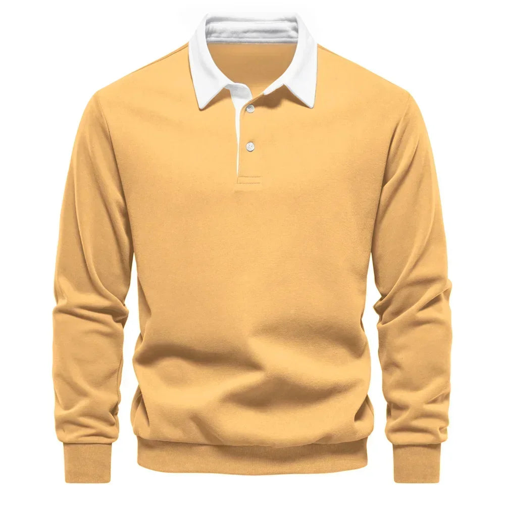 Classic Long-Sleeve Polo