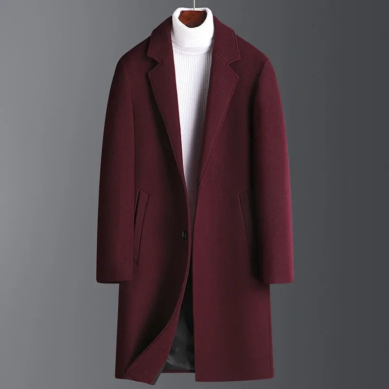 Elegant Wool Overcoat