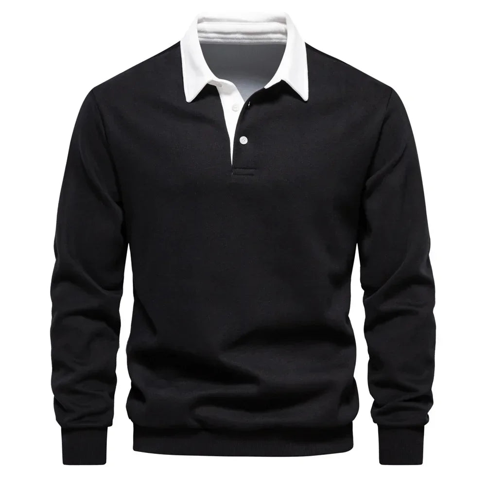 Classic Long-Sleeve Polo