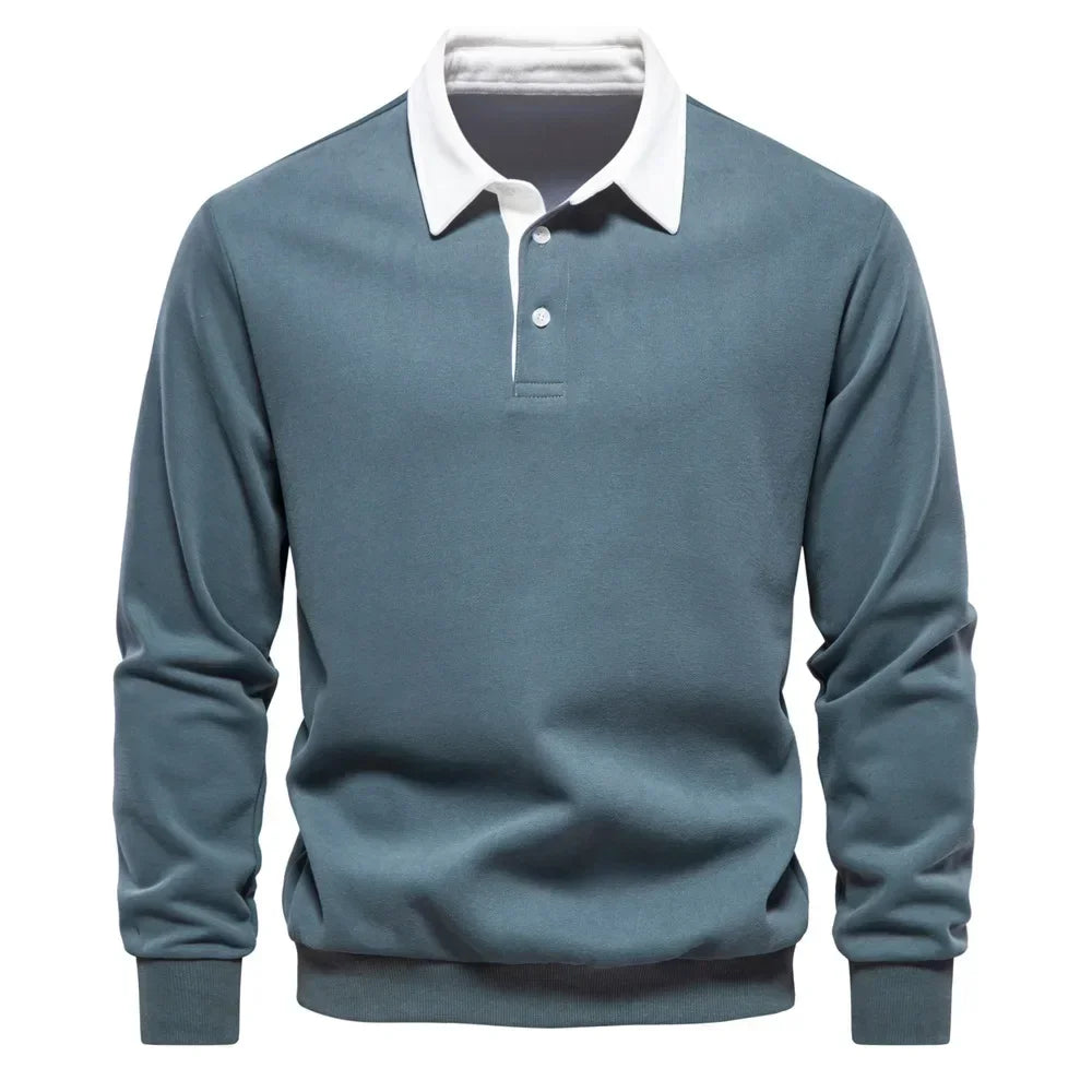 Classic Long-Sleeve Polo