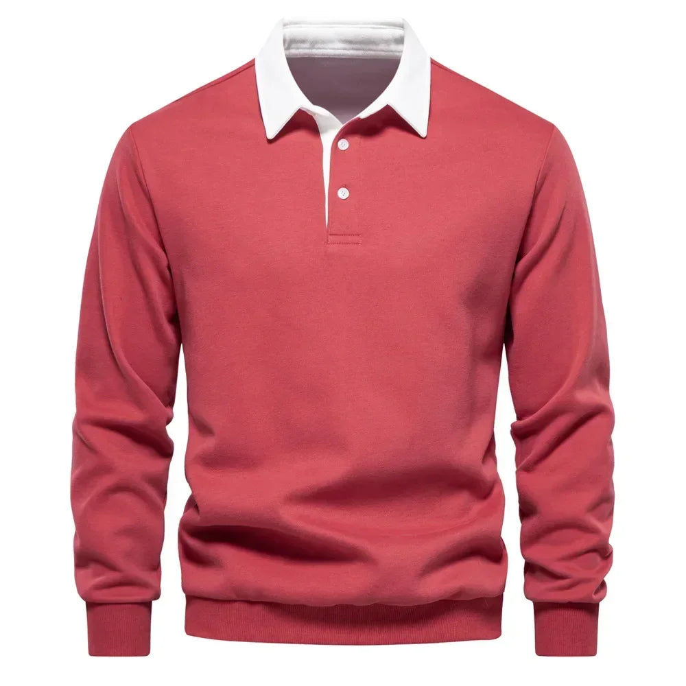Classic Long-Sleeve Polo