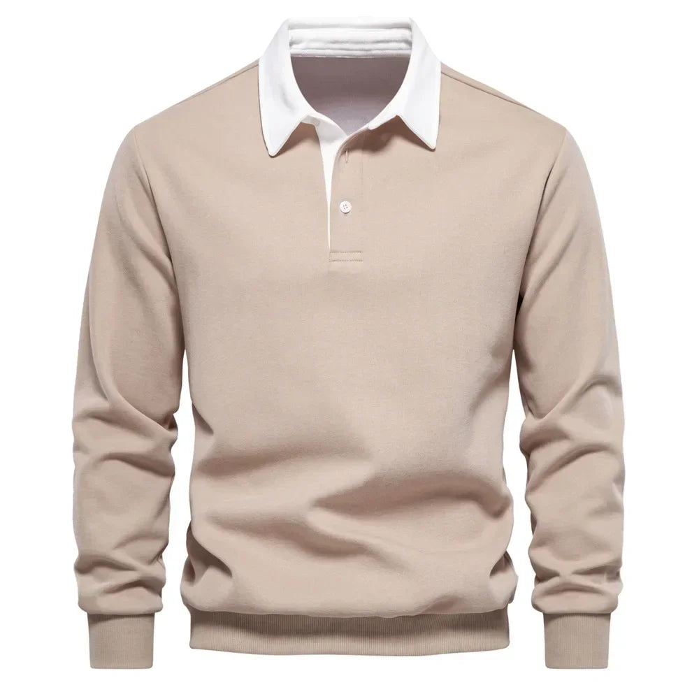 Classic Long-Sleeve Polo