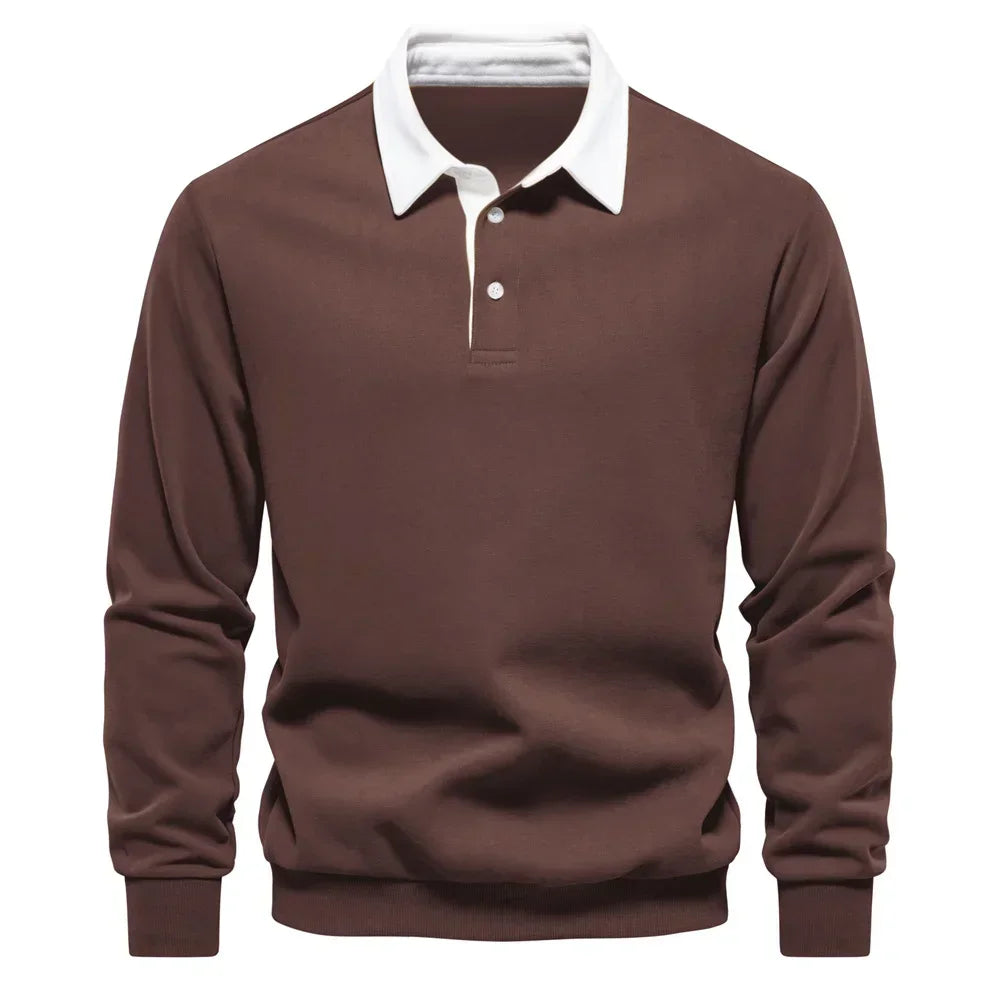 Classic Long-Sleeve Polo