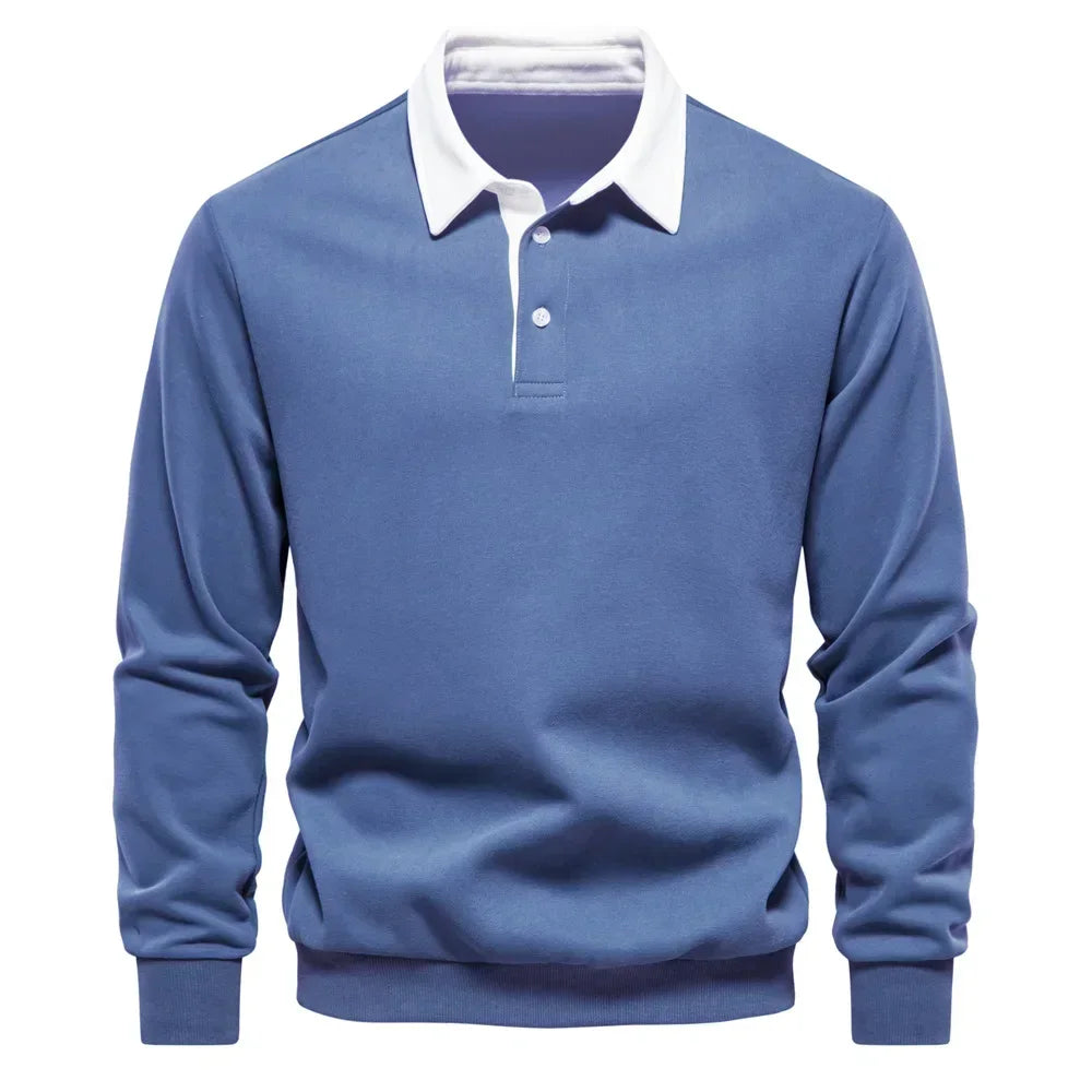 Classic Long-Sleeve Polo