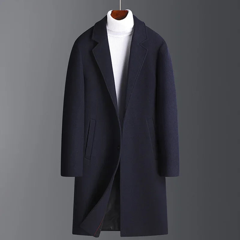 Elegant Wool Overcoat