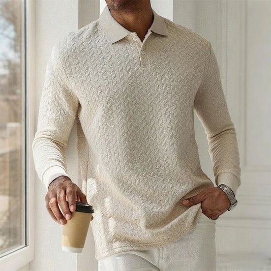 Long-Sleeve Polo