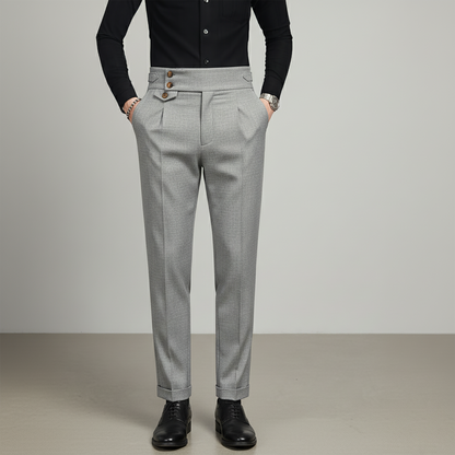 Tailored High-Waist Trousers