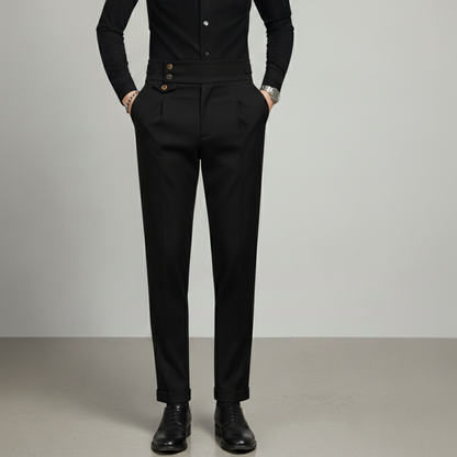 Tailored High-Waist Trousers