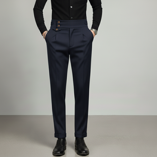 Tailored High-Waist Trousers