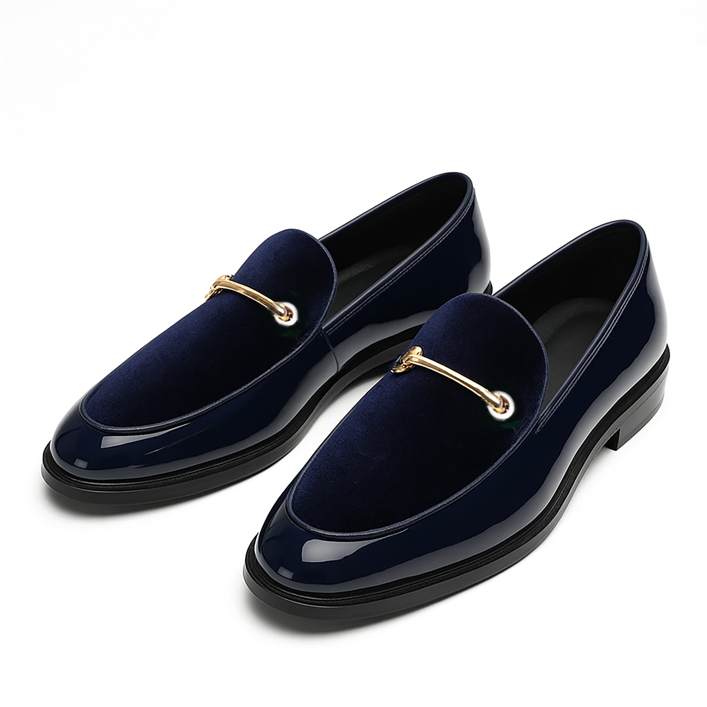 Classic Patent Horsebit Loafers