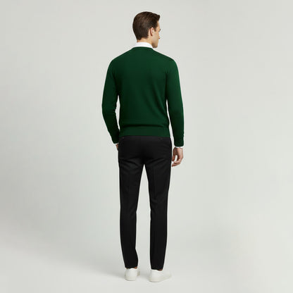 Cable Knit Button-up Cardigan