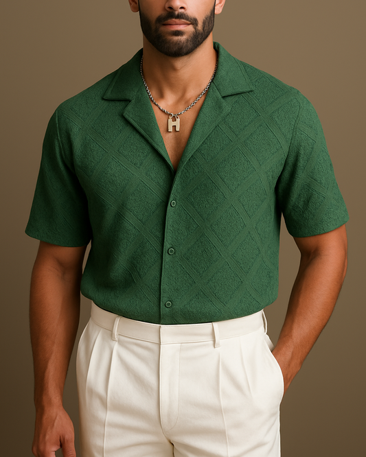 Lace Camp Shirt