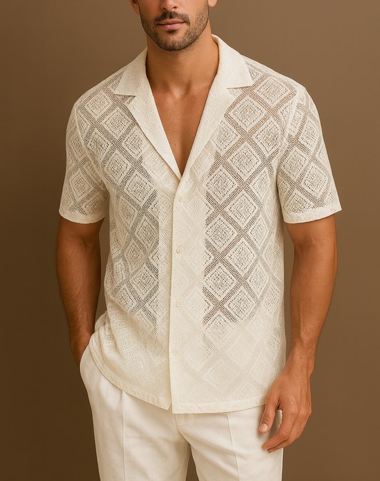 Lace Camp Shirt