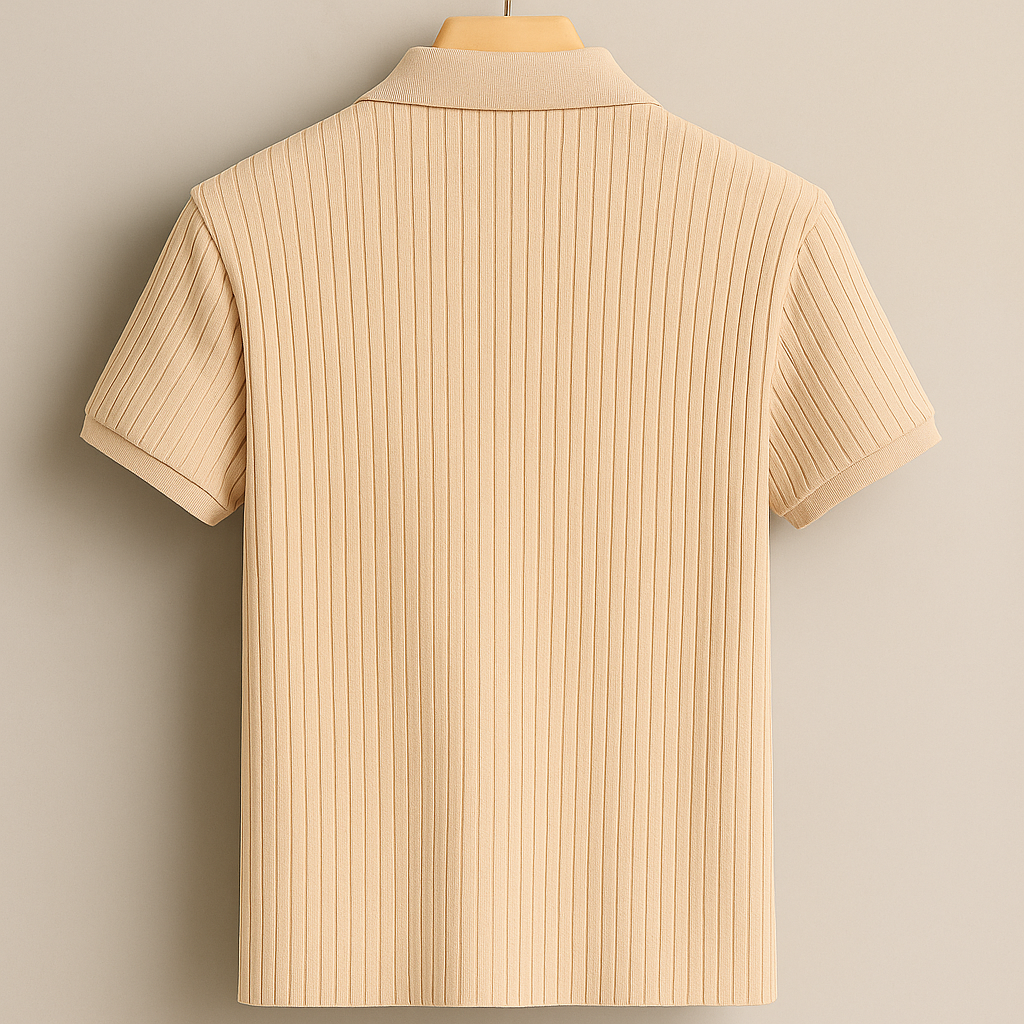 Siena Ribbed Knit Polo