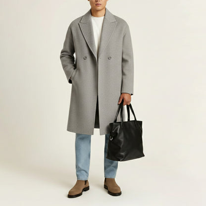 Abrigo clásico de lana