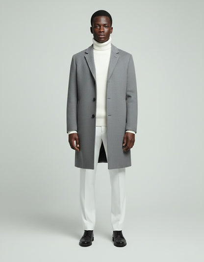 Elegant Wool Overcoat