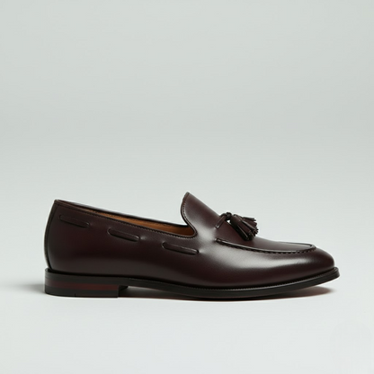 Leather Tassel Loafers