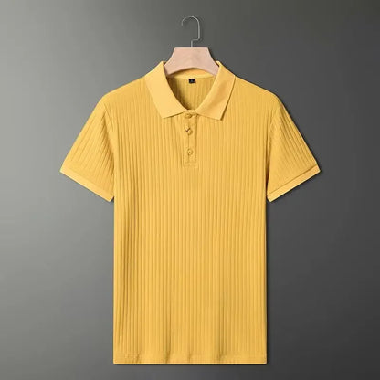 Siena Ribbed Knit Polo
