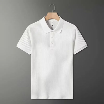 Siena Ribbed Knit Polo
