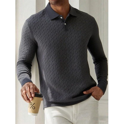 Long-Sleeve Polo