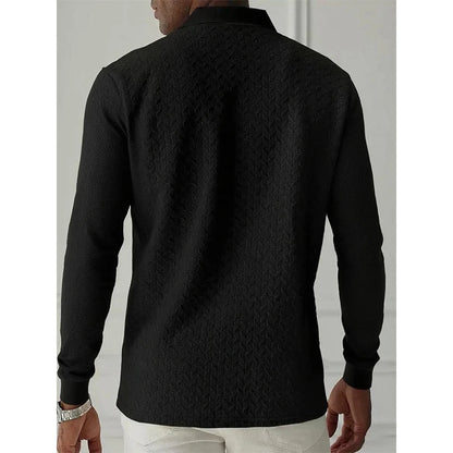 Long-Sleeve Polo