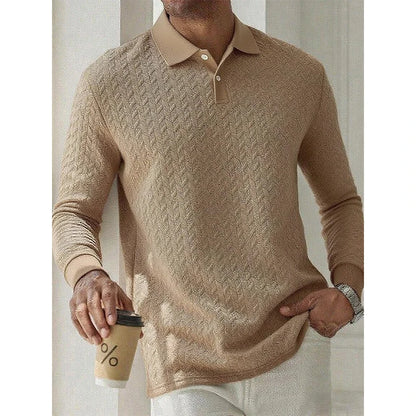 Long-Sleeve Polo