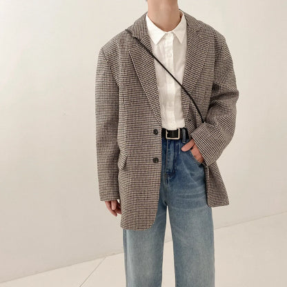 Vintage Houndstooth Blazer
