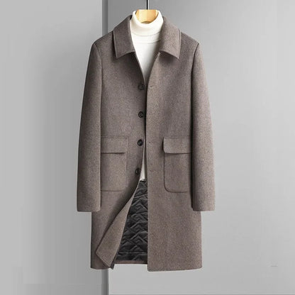 Elegant Wool Overcoat