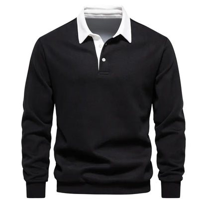 Classic Long-Sleeve Polo