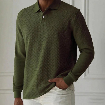 Long-Sleeve Polo