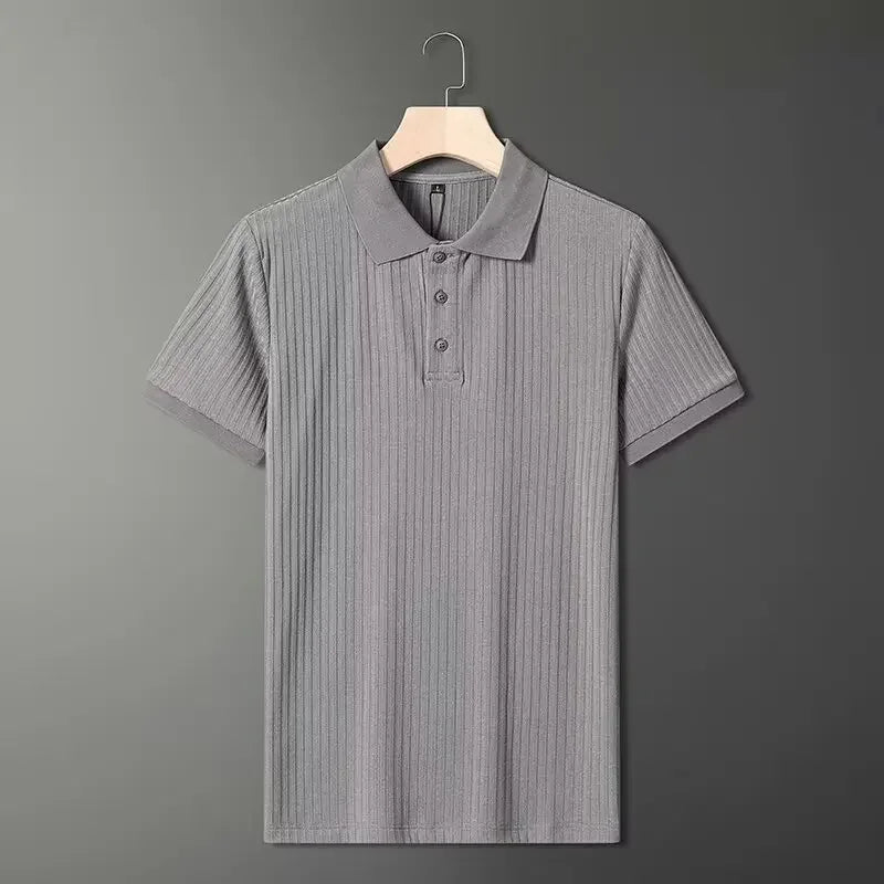 Siena Ribbed Knit Polo