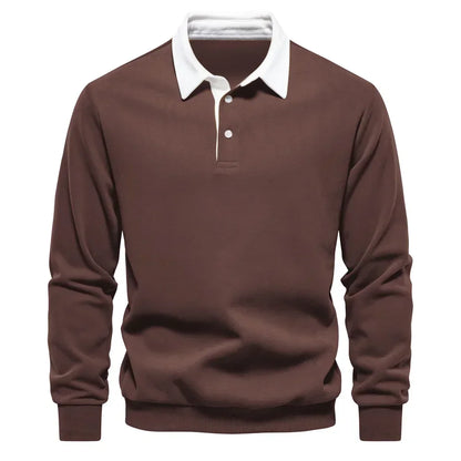 Classic Long-Sleeve Polo