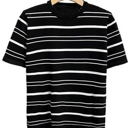 Striped Knitted T-Shirt