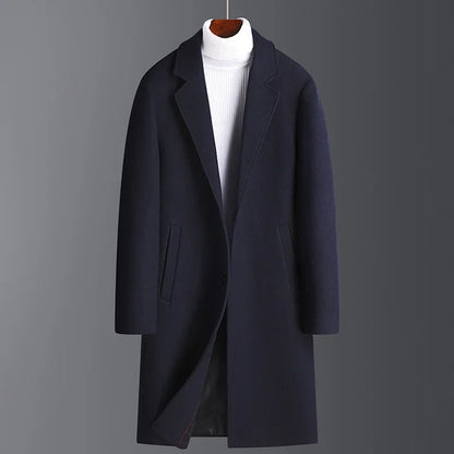 Elegant Wool Overcoat