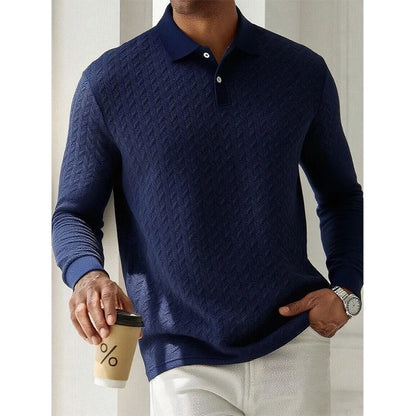 Long-Sleeve Polo